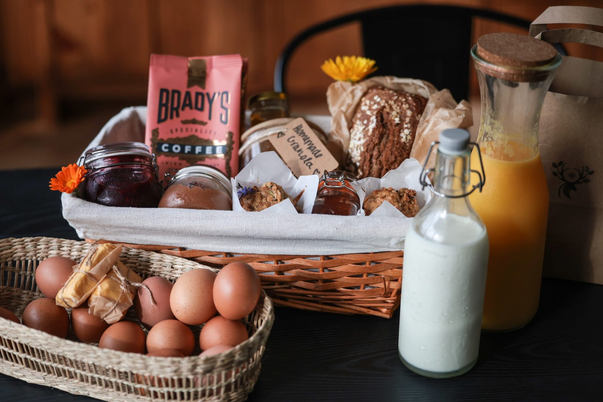 Breakfast at The Shed, The Deerstone.